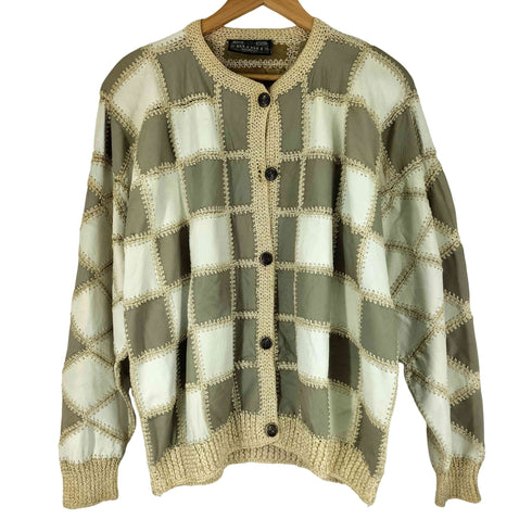 BUBU Beverly Hills スティッチデザイン レザージャケット レディース