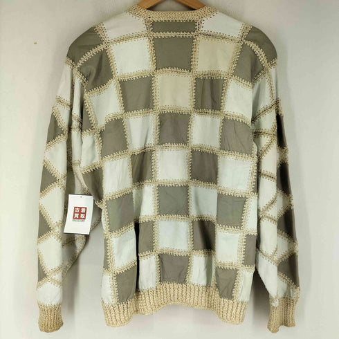 BUBU Beverly Hills スティッチデザイン レザージャケット レディース