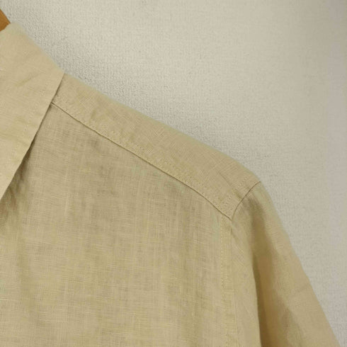 ジムトンプソン JIM THOMPSON リネン100 半袖シャツ メンズ import:M