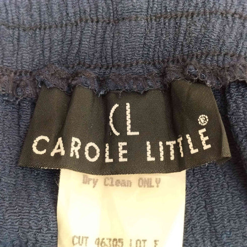 Carole Little USA製 レーヨン混 タック ワイドパンツ レディース 8