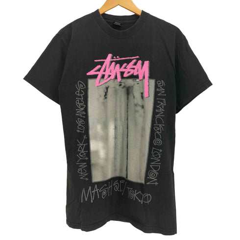 ステューシー Stussy 00S MASH S.F. TIRE TEE フォトプリント 半袖Tシャツ メンズ import:M