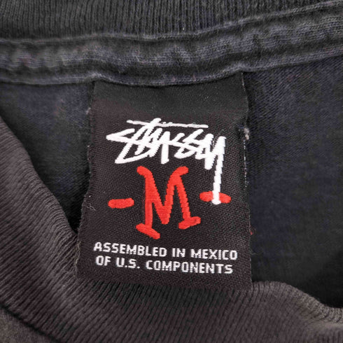 ステューシー Stussy 00S MASH S.F. TIRE TEE フォトプリント 半袖Tシャツ メンズ import:M