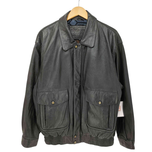 STRATH CONAR A-2 ラムレザー フライトジャケット メンズ import:L