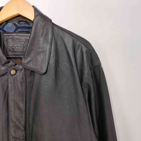 STRATH CONAR A-2 ラムレザー フライトジャケット メンズ import:L