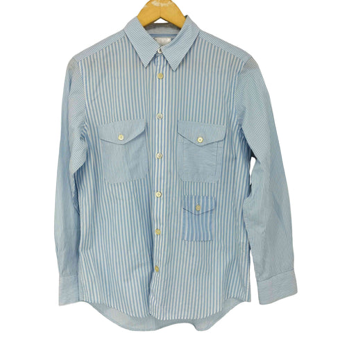 ポールスミス Paul Smith ミックスパターン ストライプ ワークシャツ レディース JPN:S