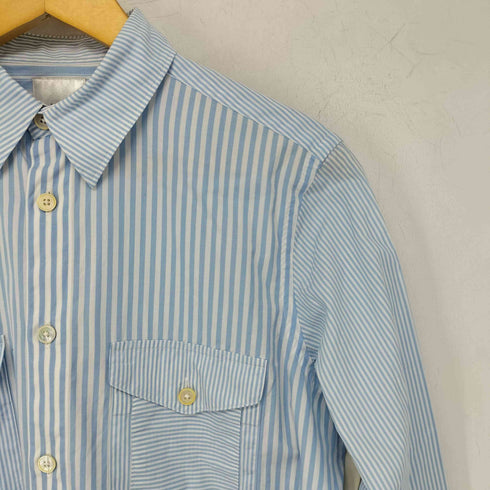 ポールスミス Paul Smith ミックスパターン ストライプ ワークシャツ レディース JPN:S