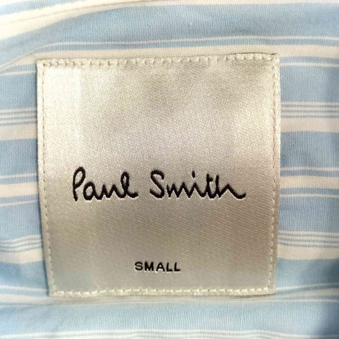 ポールスミス Paul Smith ミックスパターン ストライプ ワークシャツ レディース JPN:S
