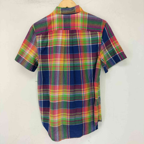 ラルフローレン RALPH LAUREN チェック ボタンダウン S/S シャツ レディース L/G 14-16