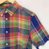 ラルフローレン RALPH LAUREN チェック ボタンダウン S/S シャツ レディース L/G 14-16