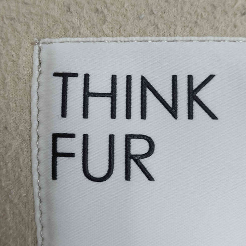 THINK FUR エコファー スエード リバーシブル ロングコート レディース JPN:S