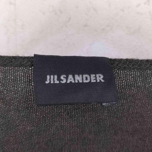 ジルサンダー JIL SANDER カシミヤ コットン Vネック ニット メンズ 52