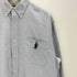 ラルフローレン RALPH LAUREN 90S BLAIRE ポロベア 刺繍 BD ボタンダウン オックスフォード L/S シャツ メンズ import:M