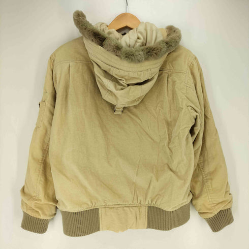 ウールリッチ WOOLRICH 裏地キルティング フードファー コーデュロイ ジャケット メンズ import:M