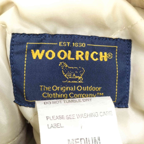 ウールリッチ WOOLRICH 裏地キルティング フードファー コーデュロイ ジャケット メンズ import:M