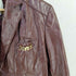 Etienne Aigner 香港製 80s レザー ジャケット レディース 16