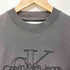 カルバンクラインジーンズ Calvin Klein Jeans ロゴ刺繍 クロップド クルーネック スウェット レディース import:S