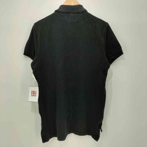 ポロラルフローレン POLO RALPH LAUREN Pロゴ 鹿の子 ピケ 半袖 ポロシャツ メンズ import:M