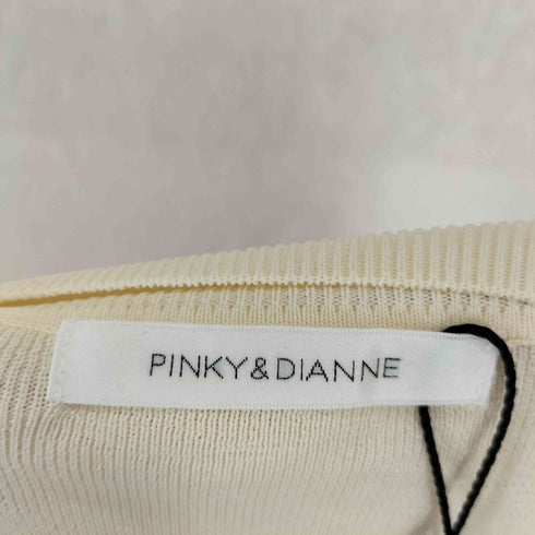 ピンキーアンドダイアン Pinky&Dianne ファー スリーブ ニット プルオーバー レディース 38