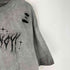 DAILY STYLE デイリースタイル ダメージ加工 ロゴ刺繍 クルーネック 半袖 Tシャツ street メンズ XL
