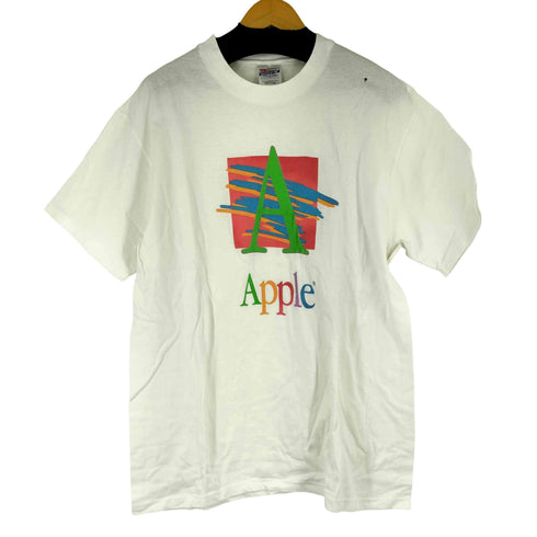 ヘインズ Hanes USA製 S/S 企業プリントTシャツ メンズ JPN:L
