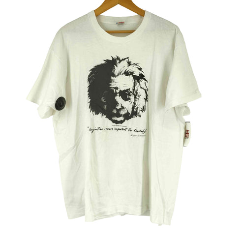 フルーツオブザルーム FRUIT OF THE LOOM USA製 S/S 偉人 グラフィックプリントTシャツ メンズ JPN:XL