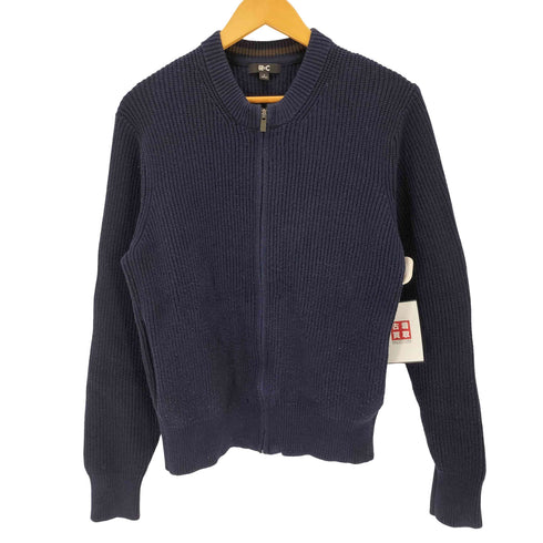ユニクロシー UNIQLO:C クルーネックフルジップカーディガン メンズ S