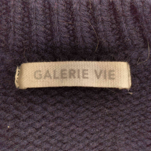 ギャルリーヴィー GALERIE VIE ファインウール クルーネックプルオーバー レディース JPN:M