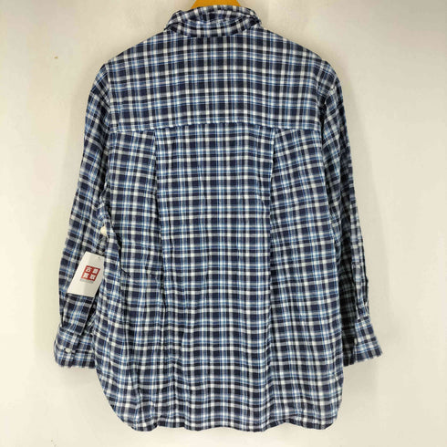 シンプリシテェ SIMPLICITE インドコットン ロングスリーブ チェックシャツ レディース