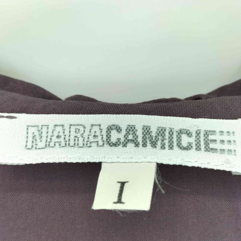 MARACAMICIE フリル ノースリーブ ブラウス レディース I