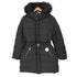 ザラ ZARA WATER AND WIND PROTECTION ベルト付きフードダウン レディース import:M