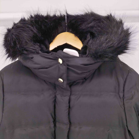ザラ ZARA WATER AND WIND PROTECTION ベルト付きフードダウン レディース import:M