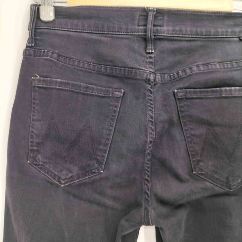 マザー mother INSIDER CROP STEP FRAY デニムパンツ レディース