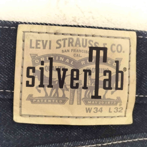 リーバイス Levis SILVER TAB REGULAR FIT STRAIGHT JEANS シルバータブ ストレート デニムパンツ メンズ W34