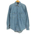 ギャップ Gap 90s OLD GAP オールドギャップ USA製 デニム地 シャツ メンズ S