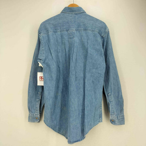 ギャップ Gap 90s OLD GAP オールドギャップ USA製 デニム地 シャツ メンズ S