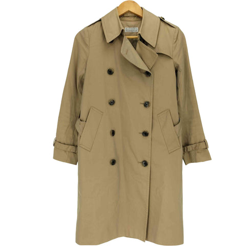 バーニーズニューヨーク BARNEYS NEWYORK 玉虫 トレンチコート レディース 36