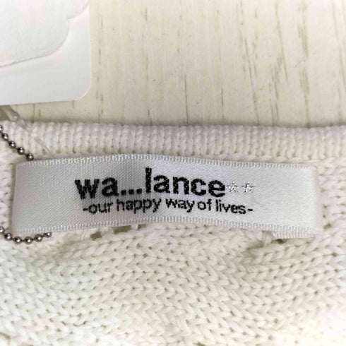 wa...lance KNIT A LINE ワンピース ニット チュニック レディース