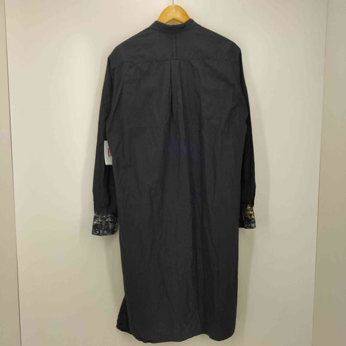サイトバイヨウジヤマモト syte by Yohji Yamamoto 23SS 100/2 Broad Foil stamping Stand Collar Long Shirt メンズ JPN:3