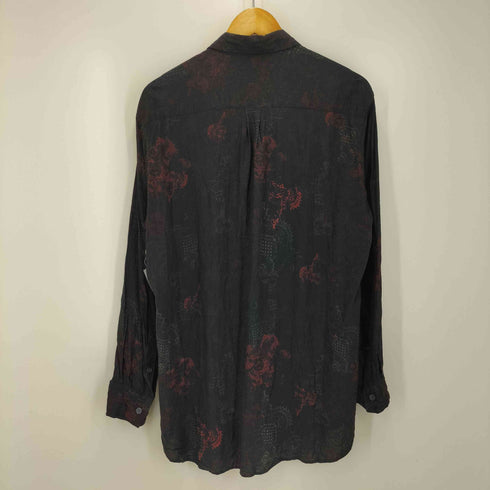 サイトバイヨウジヤマモト syte by Yohji Yamamoto 25AW RAYON CRIMSON LACE PRINT REGULAR COLLAR SHIRT メンズ JPN:3