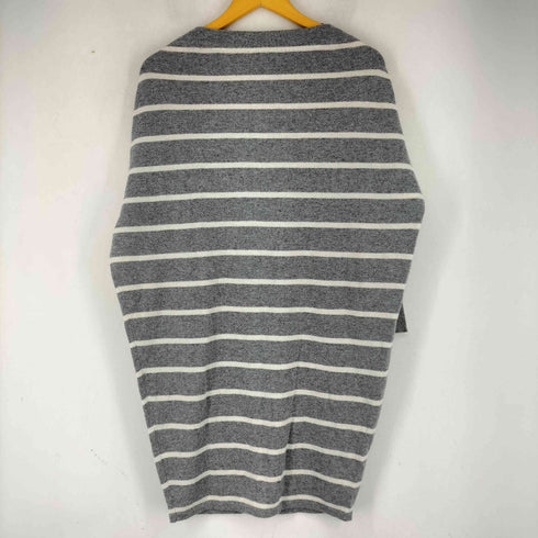 トラサルディ TRUSSARDI カシミヤ ボーダー ロングニット レディース 38