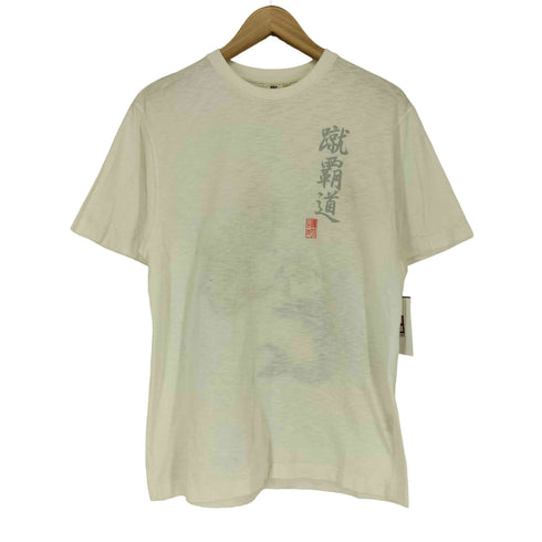蹴覇道 鯉 和柄 刺繍 半袖 Tシャツ メンズ L
