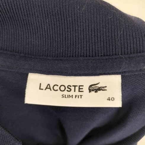 ラコステ LACOSTE SLIM FIT フロント刺繍 ポロ ワンピース レディース EUR:40