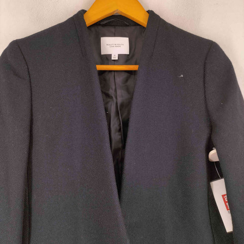 ビューティーアンドユースユナイテッドアローズ BEAUTY & YOUTH UNITED ARROWS ソリッド&チェックカラーレスジャケット レディース JPN:S
