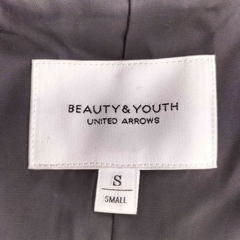 ビューティーアンドユースユナイテッドアローズ BEAUTY & YOUTH UNITED ARROWS ソリッド&チェックカラーレスジャケット レディース JPN:S