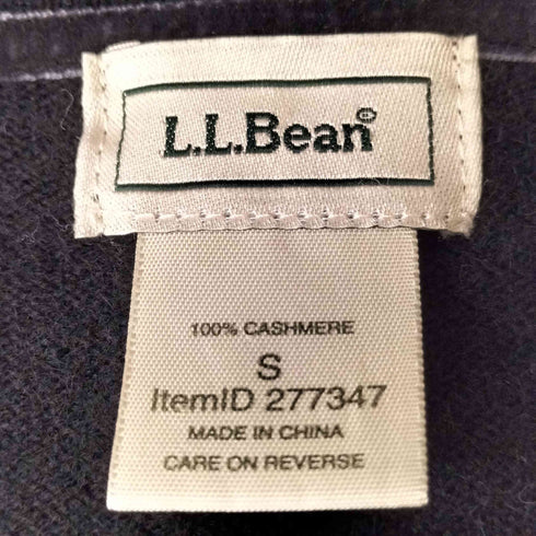 エルエルビーン L.L.Bean カシミヤ100 クルーネックニット メンズ import:S