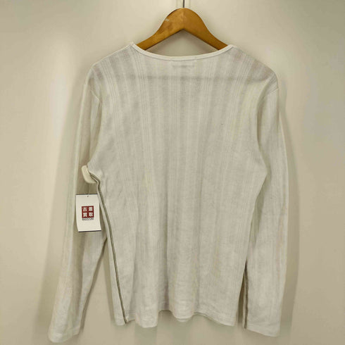 セマンティックデザイン semanticdesign SLIM FIT Vネック ラメコットンニット Y2K メンズ import:M