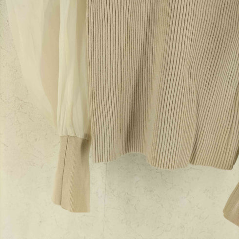 リリーブラウン Lily Brown シアードッキングニットプルオーバー レディース ONE SIZE
