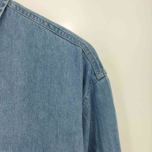 ブルックスブラザーズ BROOKS BROTHERS 90-00s SPORT SHIRT ダブルポケット デニムシャツ メンズ import:L