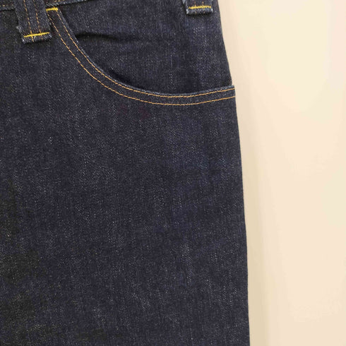 ザコロナユーティリティ THE CORONA UTILITY 濃紺 ジップフライ ストレート デニムパンツ メンズ JPN:XL