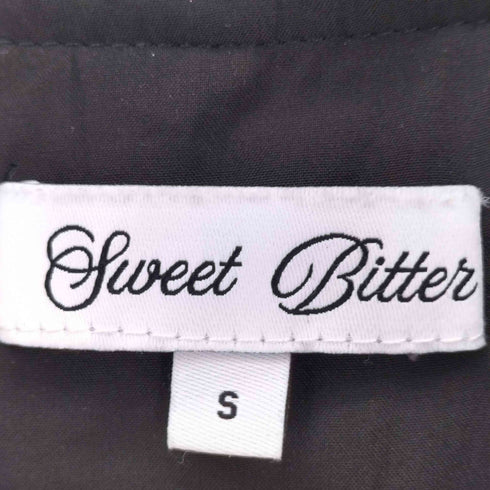 SWEET BITTER スィートビター ダブルジップ 半袖パーカー cool レディース JPN:S